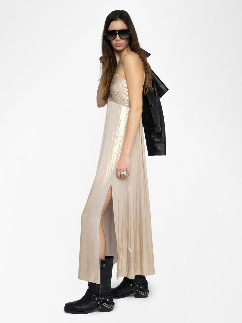 Zadig and Voltaire Rippie Satin Dress