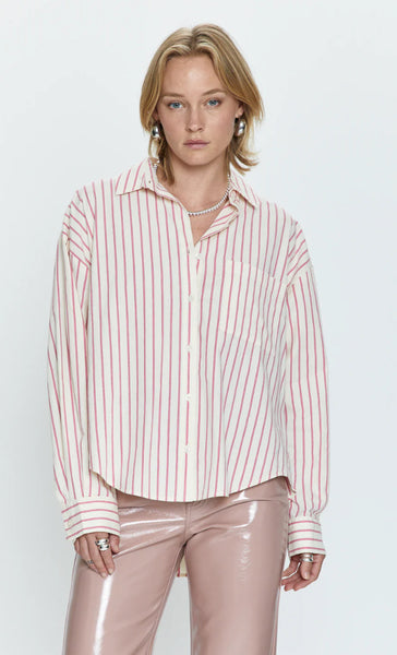 Pistola Slone Oversized Button Down Top