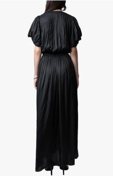 Zadig and Voltaire Reina Satin Maxi Dress