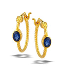 Genesis Jewelry Braided Hoop Earrings