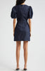 Cinq A Sept Palo Puff Sleeve Denim Minidress