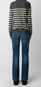 Zadig and Voltaire Source Diamante Cashmere Sweater