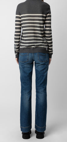 Zadig and Voltaire Source Diamante Cashmere Sweater