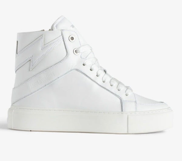 Zadig and Voltaire High Flash High-Top Platform Sneakers