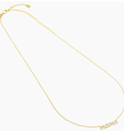 Ella Stein Love You Mama Pendant Necklace