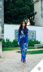 Especia Midnight Midi Dress