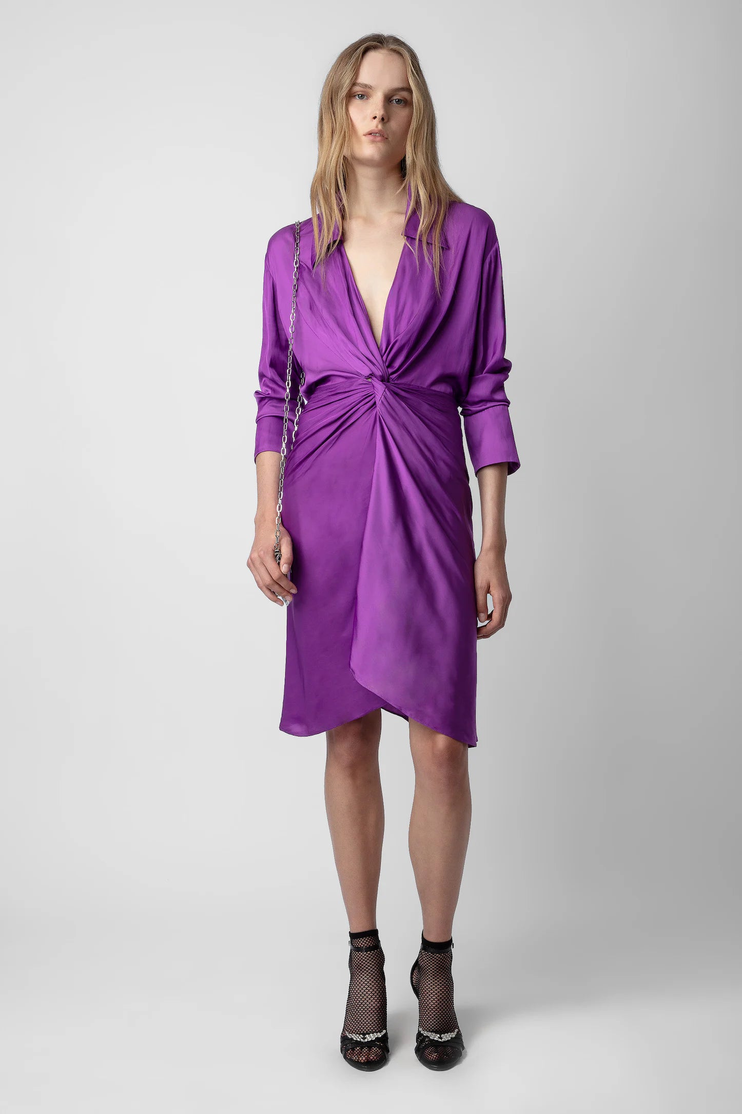 Zadig & Voltaire Rozo Satin dress