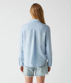 Michael Stars Spencer Linen Button Down Top