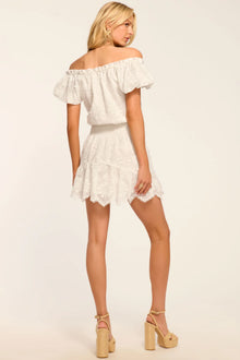 Ramy Brook Verona Embroidered Organza Mini Dress