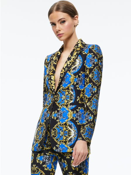 Alice and Olivia Breann Fitted Blazer