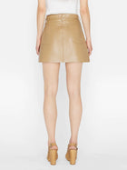 Frame Recycled Leather Le High 'N' Tight Skirt