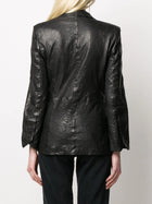 Zadig & Voltaire Visko Cuir Froisse Veste