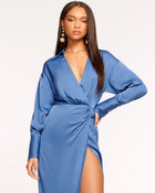 Ramy Brook Aurora V-Neck Wrap Dress