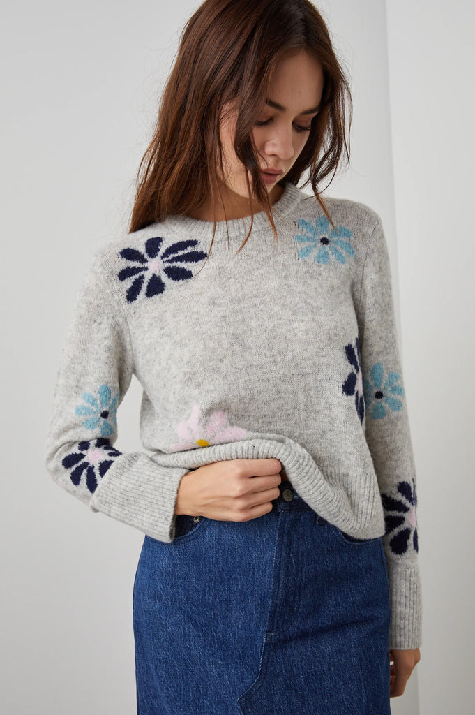 Rails Anise Sweater Jewel Floral