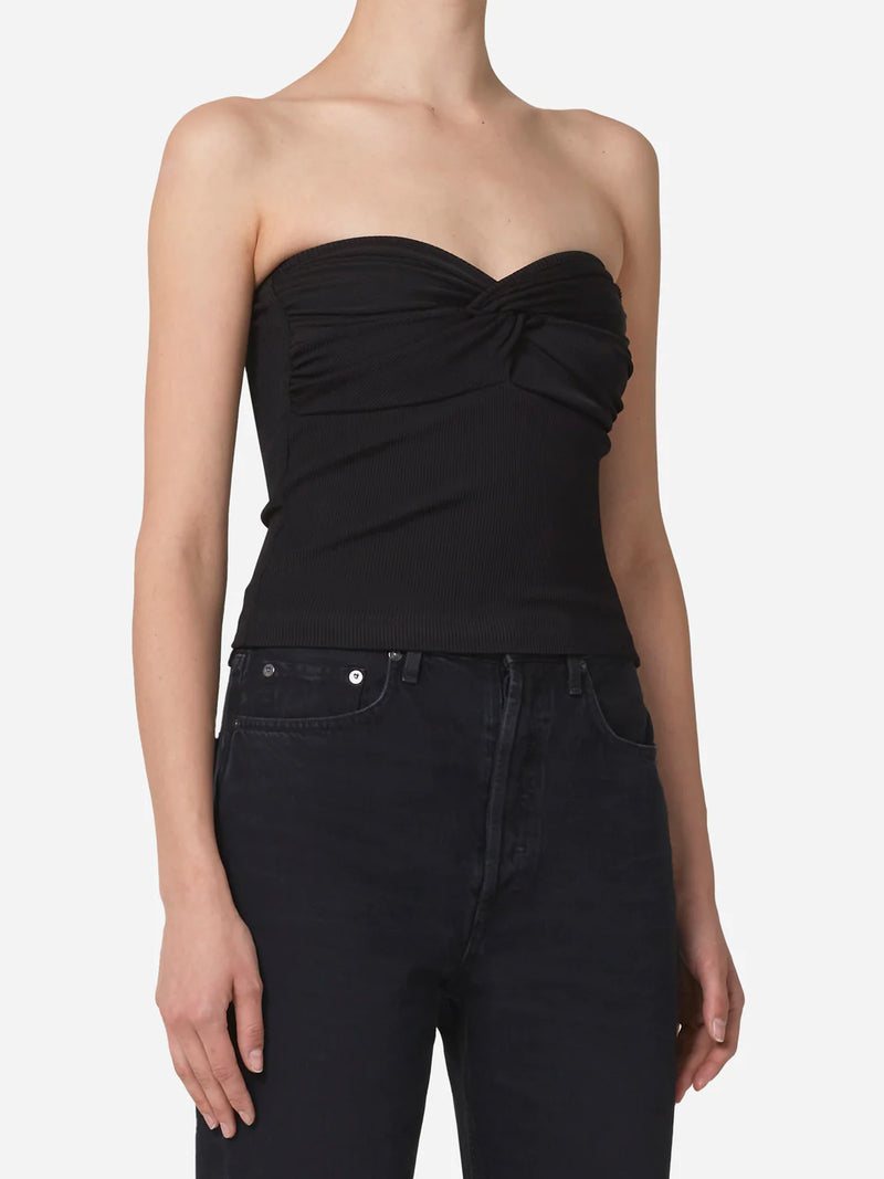 Agolde Tonia Twist Tube Top
