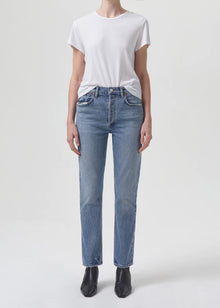 Agolde Riley Long High Rise Straight