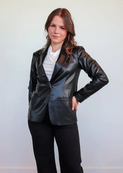 Michael Stars Yelena Welt Pocket Blazer