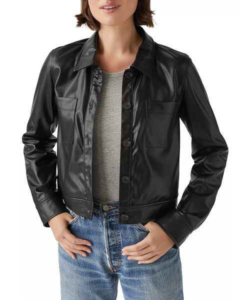 Michael Stars Enzo Faux Leather Jacket