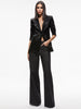 Alice and Olivia Breann Sequin Fitted Blazer