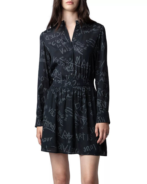 Zadig and Voltaire Refla Crepe Manifest Dress