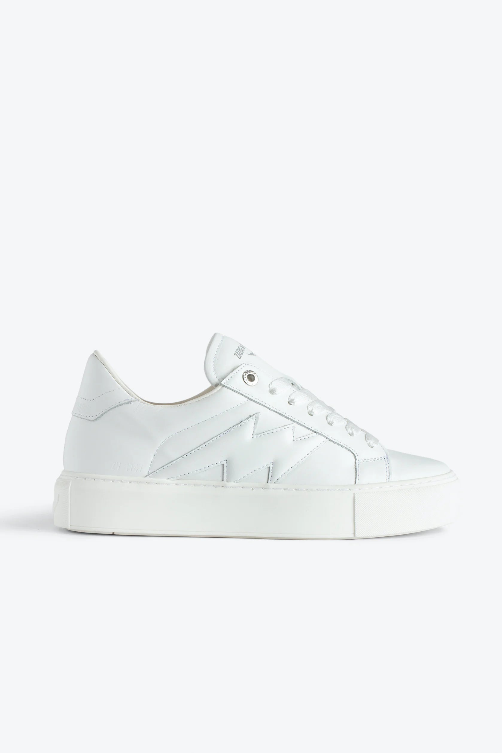 Zadig and Voltaire La Flash Low-Top Platform Sneakers