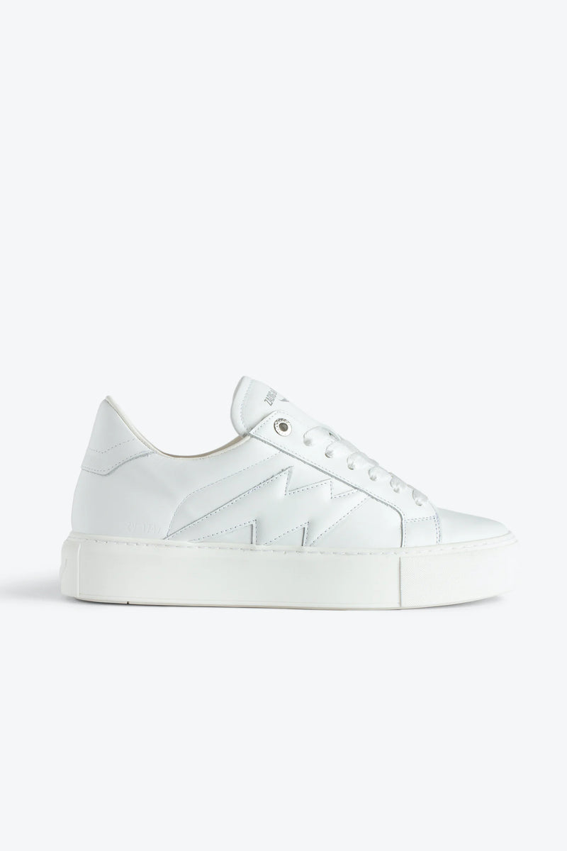 Zadig and Voltaire La Flash Low-Top Platform Sneakers