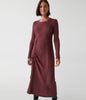 Michael Stars Ilia Ruched Tie Maxi Dress