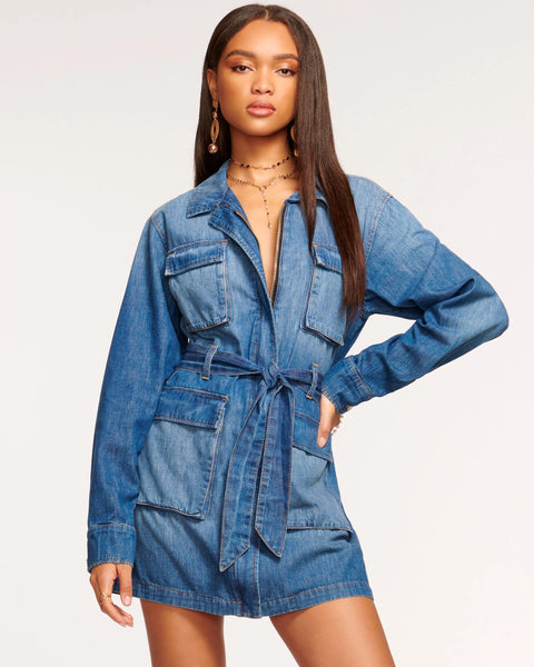 Ramy Brook Zaniyah Denim Mini Dress