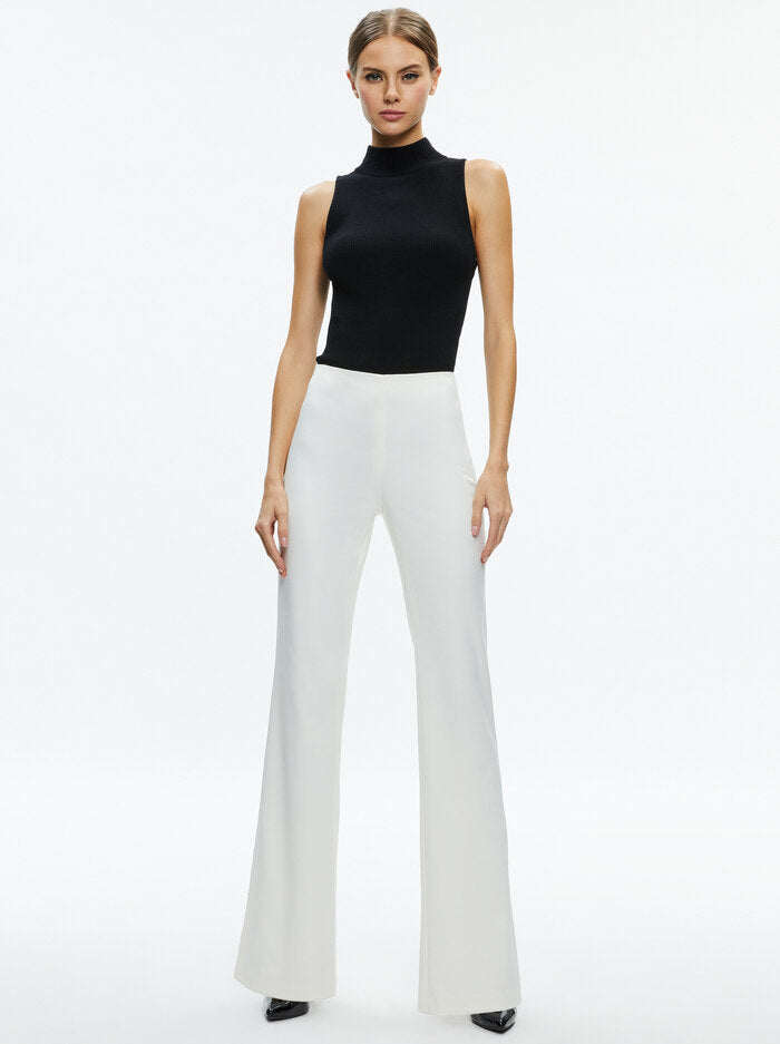 Alice and Olivia Lara Side Split Pant