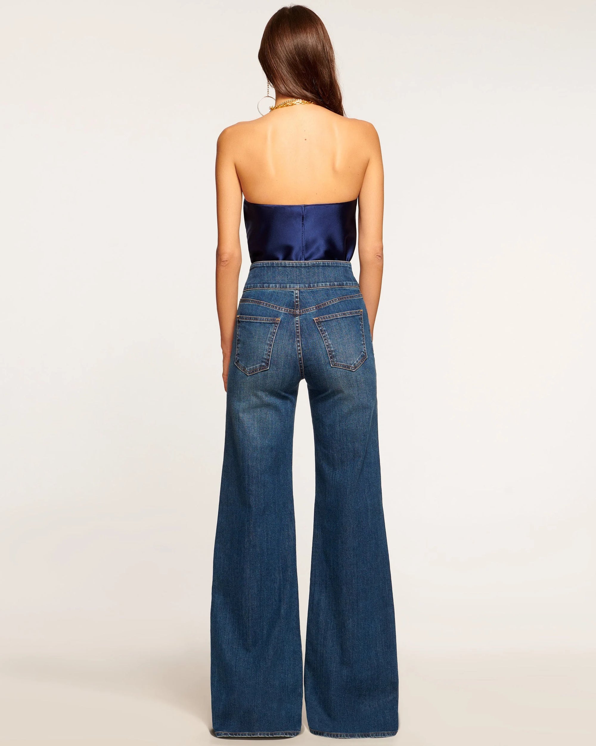 Ramy Brook Liv Wide Leg Jean