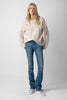Zadig and Voltaire Markus Heart Cashmere Sweater