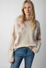 Zadig and Voltaire Markus Heart Cashmere Sweater