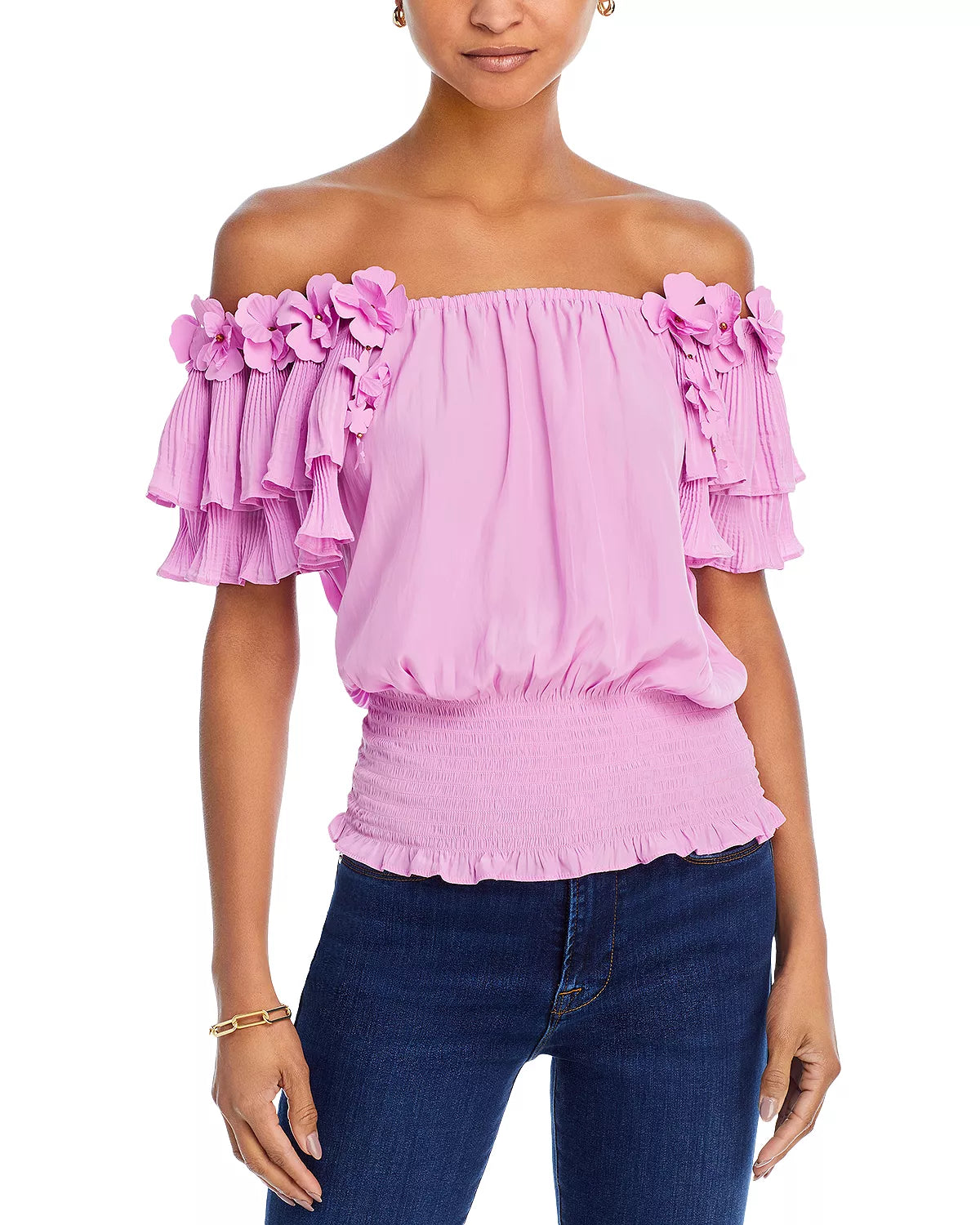 Ramy Brook Braelynn Ruffle Top