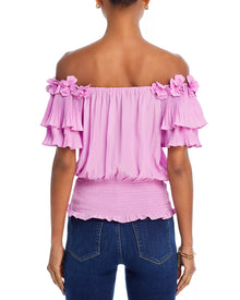 Ramy Brook Braelynn Ruffle Top