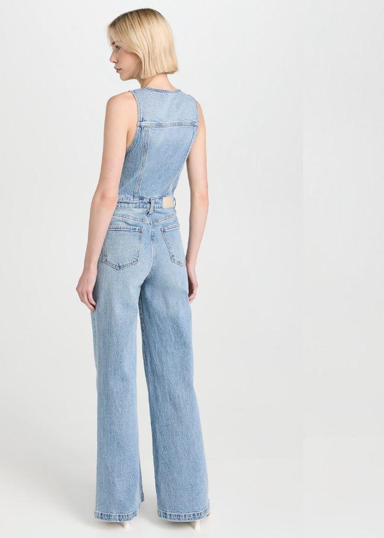 Pistola Aria Fitted Vest Jumpsuit