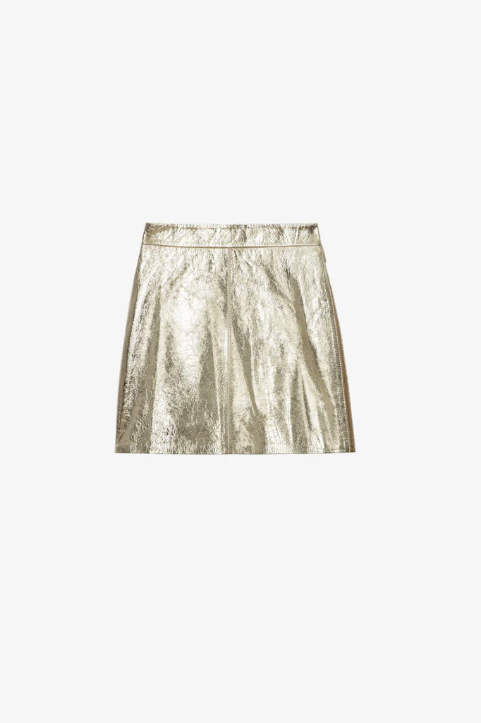 Zadig and Voltaire Jinette Metal Skirt