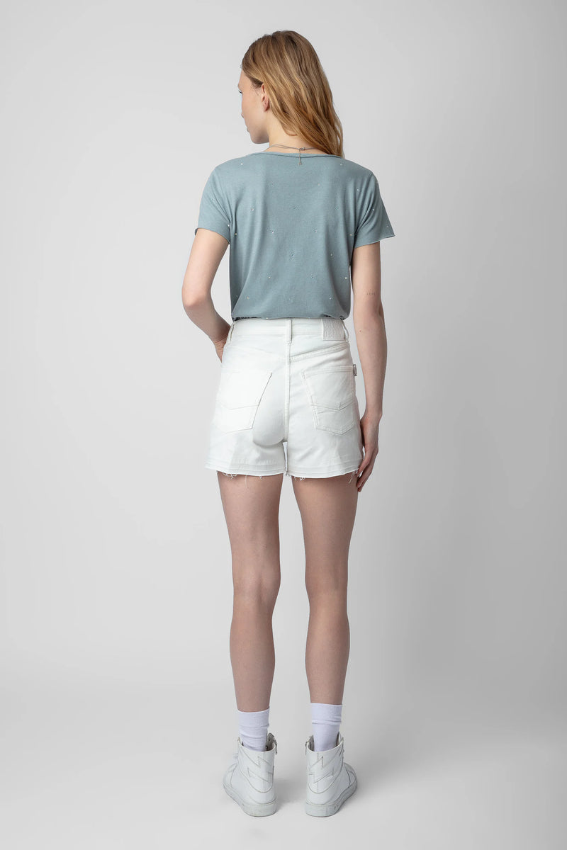 Zadig and Voltaire Sissi Denim Shorts