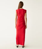 Michael Stars Calliope Power Shoulder Maxi Dress