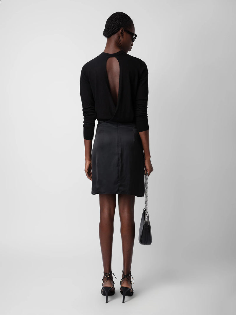 Zadig and Voltaire Joji Satin Skirt