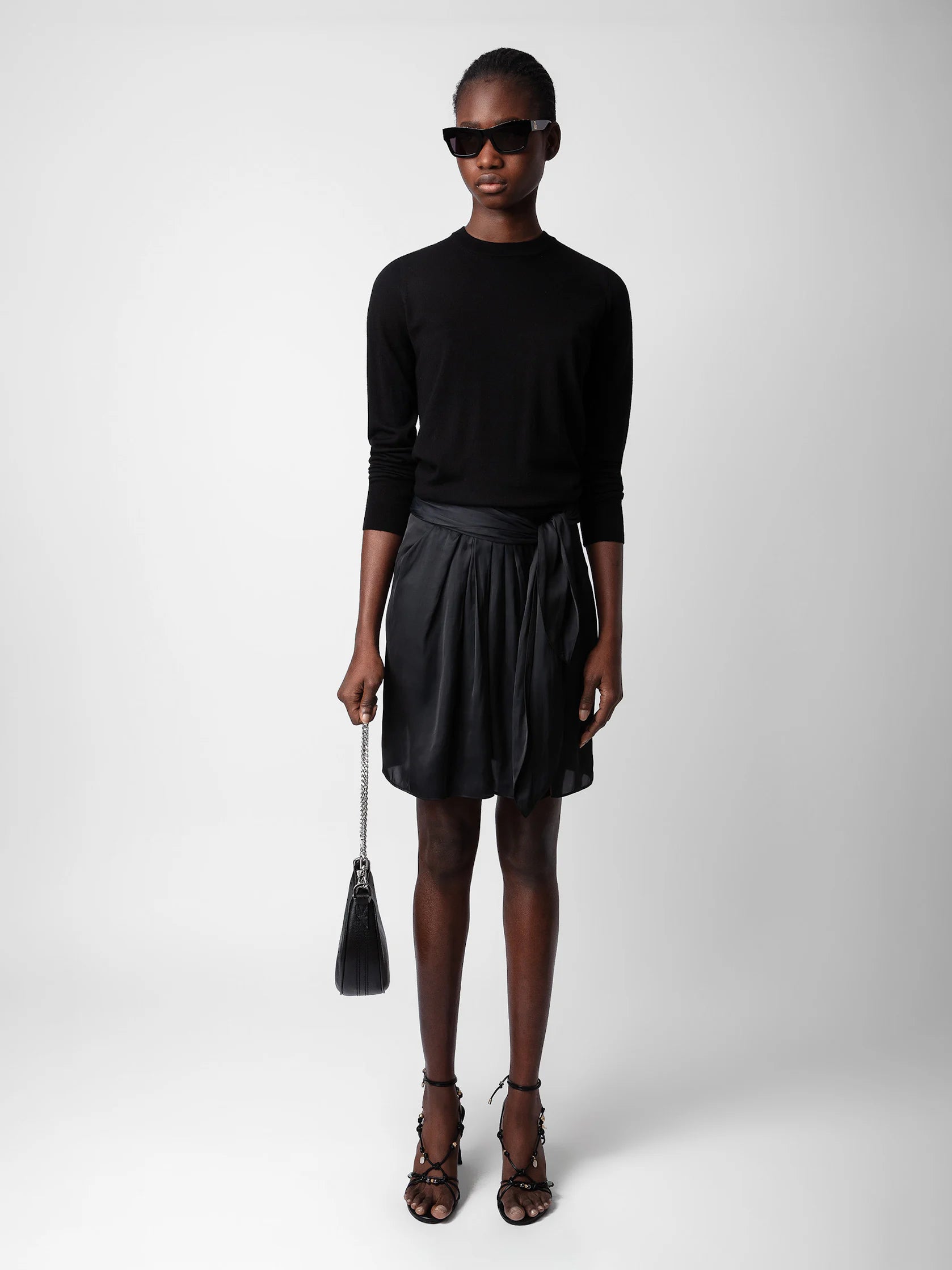Zadig and Voltaire Joji Satin Skirt