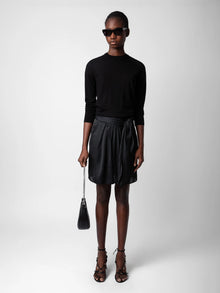 Zadig and Voltaire Joji Satin Skirt
