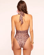 Ramy Brook Raquel V-Neck One Piece Swimsuit
