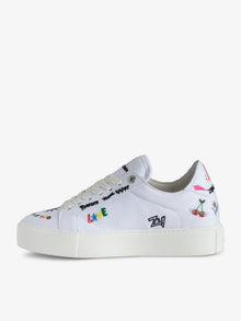 Zadig and Voltaire La Flash Chunky Canvas Humbert Low Top Sneaker