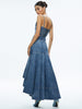 Alice and Olivia Donella High Low Denim Skirt