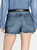 Frame The Vintage Relaxed Short Raw Fray