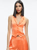 Alice and Olivia Amber Collared Vest
