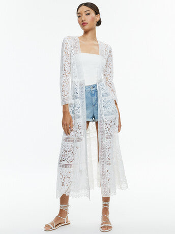 Alice and Olivia Talia Drawstring Kimono