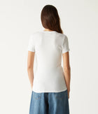 Michael Stars Fallon Shine Crew Neck Tee