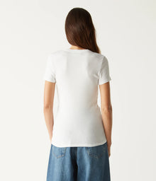 Michael Stars Fallon Shine Crew Neck Tee