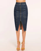 Ramy Brook Marietta High-Waisted Denim Skirt